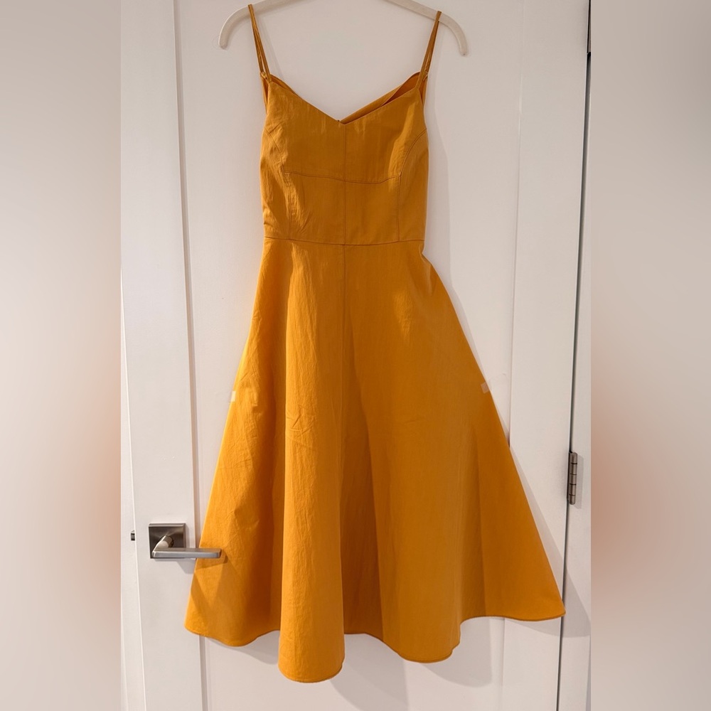 Pinky Mustard Yellow Dress